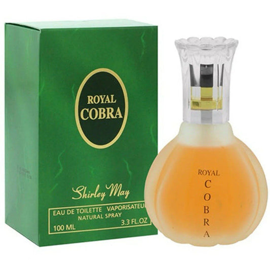 Shirley May Royal Cobra Eau de Toilette EDT 100ml 3.3 fl oz Spray Perfume - Lumi and Leo