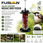 Solar Bird Feeder for Outdoors Hanging Hummingbird Feeders Wild Bird Feeder - Lumi and Leo