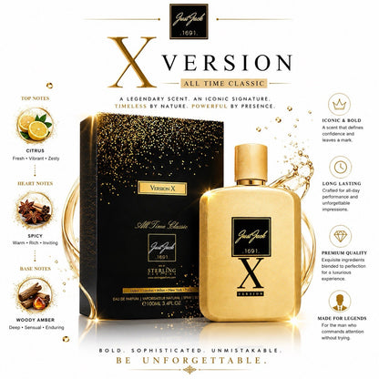 Sterling Just Jack Version X For Him / Her 100mL - Lumi and Leo