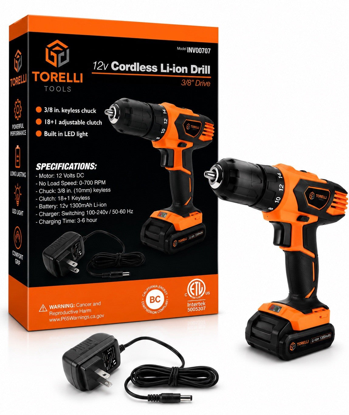TORELLI 12V Cordless Drill Driver Kit $44 – New - Lumi and Leo