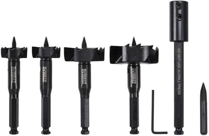 Title: DeWalt DW1648 5-Piece Heavy-Duty Self-Feed Bit Set - Lumi and Leo