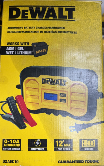 Title: DeWalt DXAEC10 10A Automatic Battery Charger Maintainer - Lumi and Leo