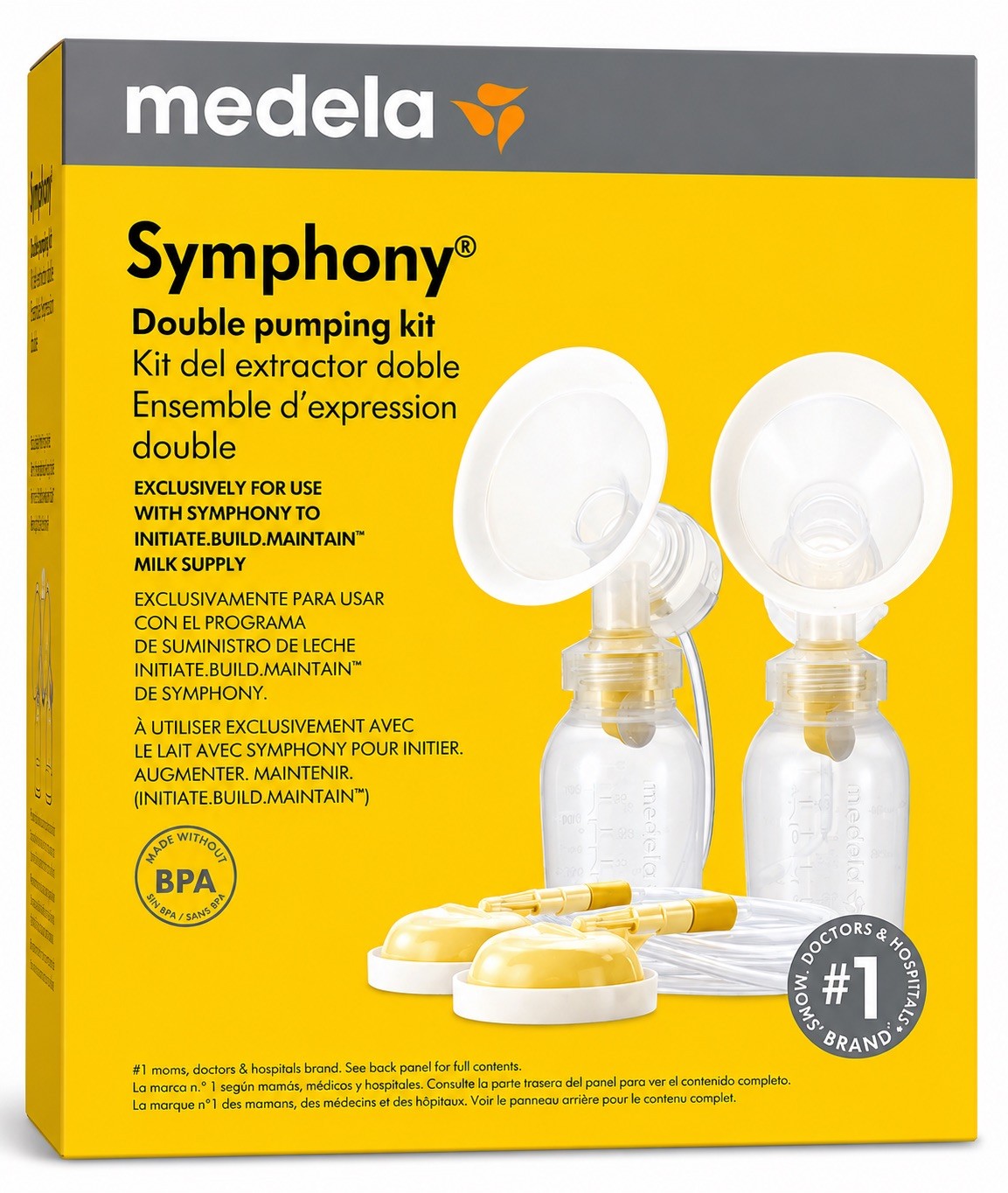 Title: Medela Symphony Double Pumping Kit Breast Pump Kit BPA Free