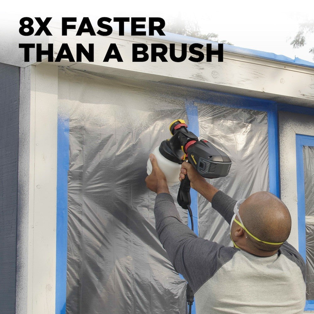 Wagner FLEXiO 2500 Paint & Stain Sprayer HVLP Indoor Outdoor Tested & Working