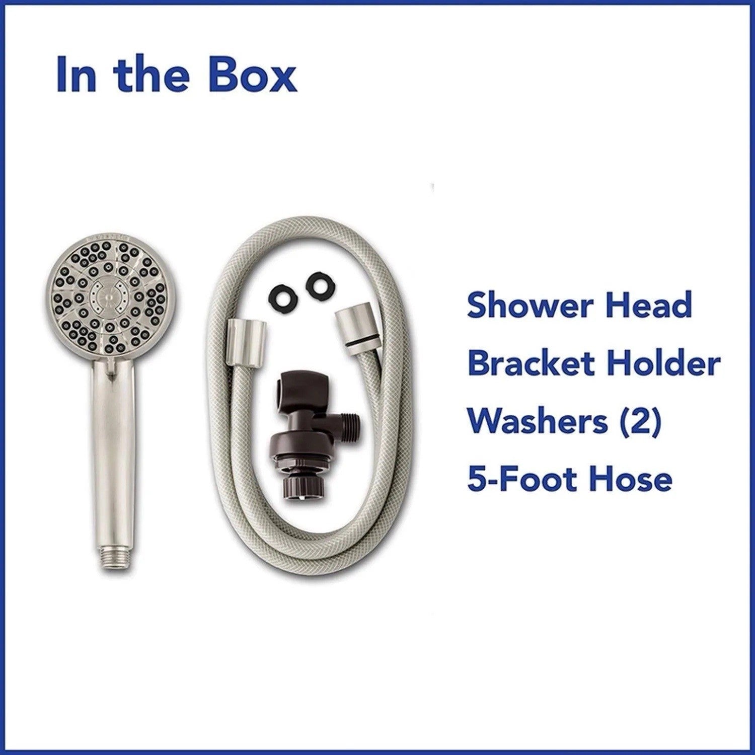 Waterpik PowerPulse 6-Spray Therapeutic Massage Shower Head – Brand New – $39