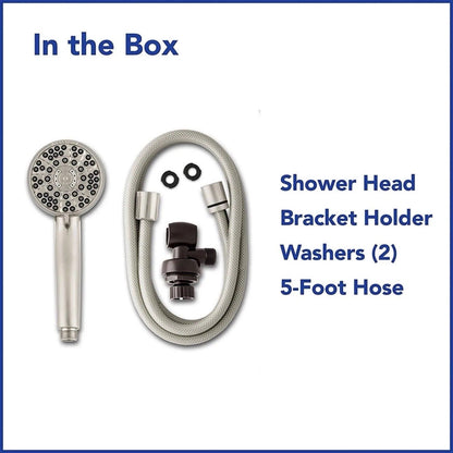 Waterpik PowerPulse 6-Spray Therapeutic Massage Shower Head - Lumi and Leo