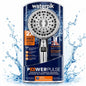 Waterpik XTP-863M PowerPulse 7-Spray Handheld Shower Head Chrome Pause Control - Lumi and Leo
