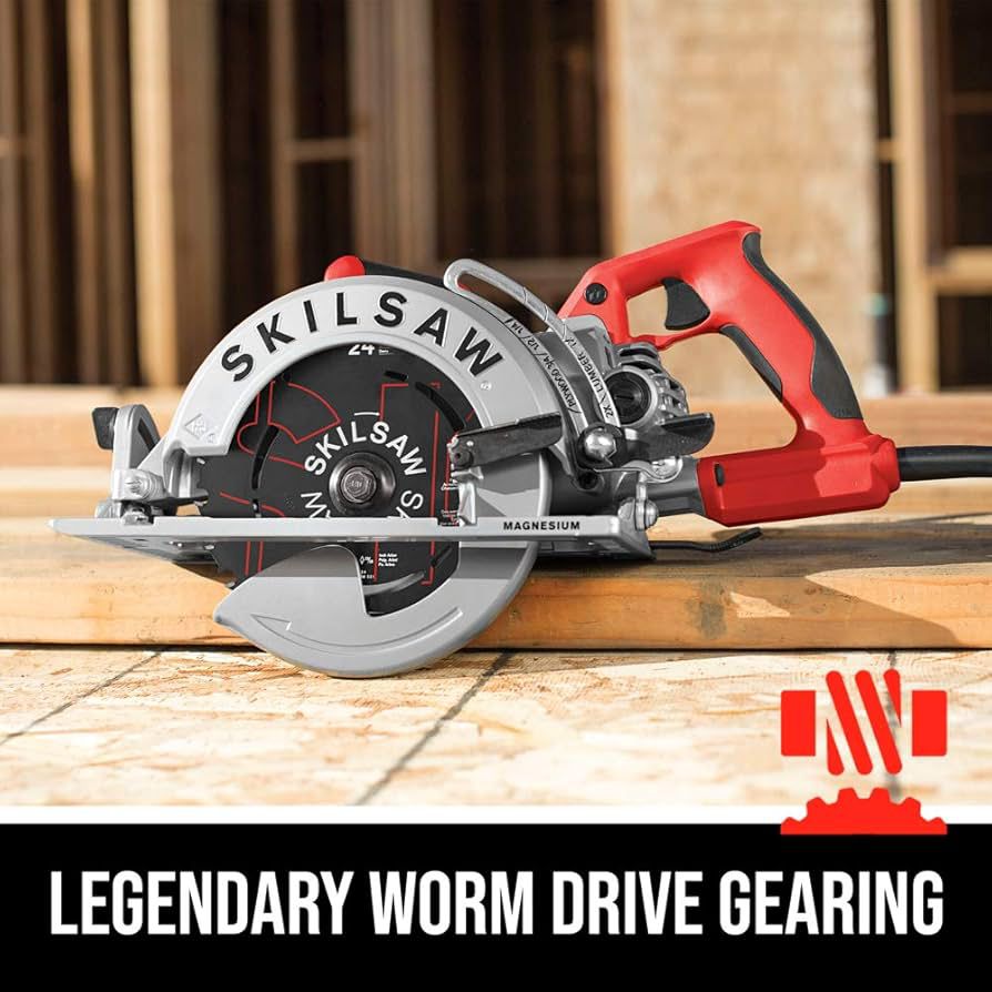 Used & Tested - SKILSAW WORM DRIVE CIRCULAR SAW