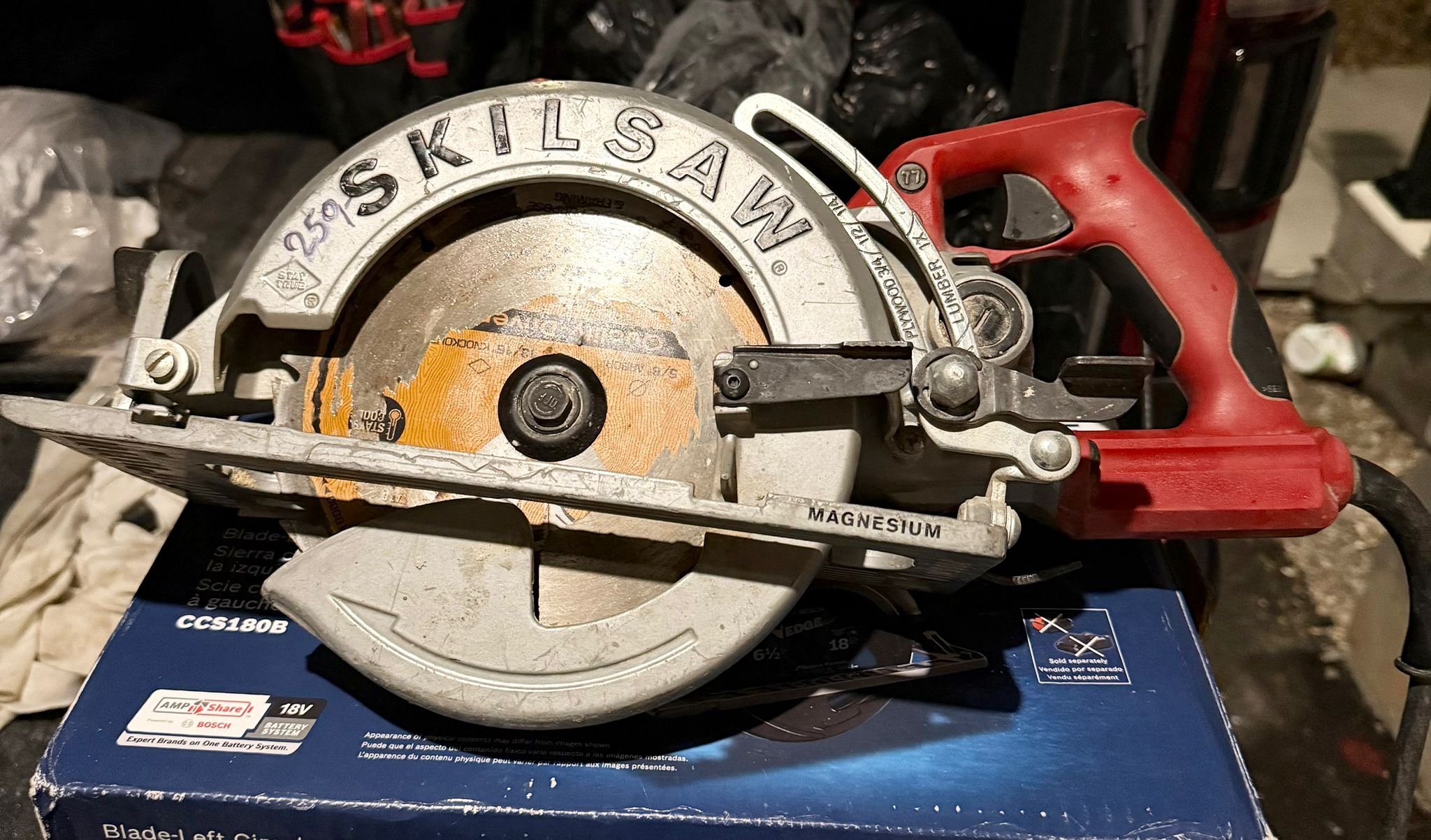 Used & Tested - SKILSAW WORM DRIVE CIRCULAR SAW