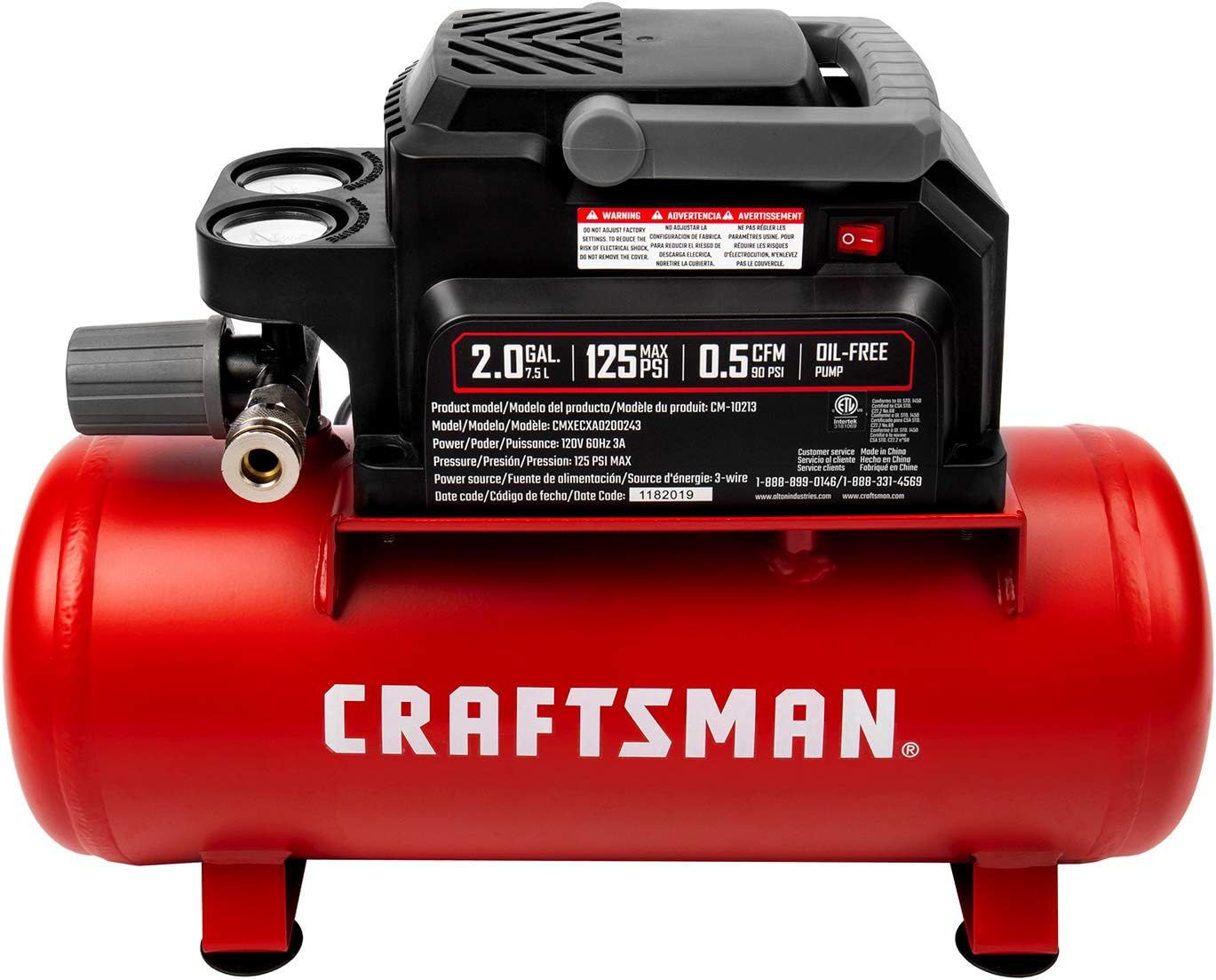 Used & Tested - HUSKY / CRAFTSMAN PORTABLE AIR COMPRESSOR