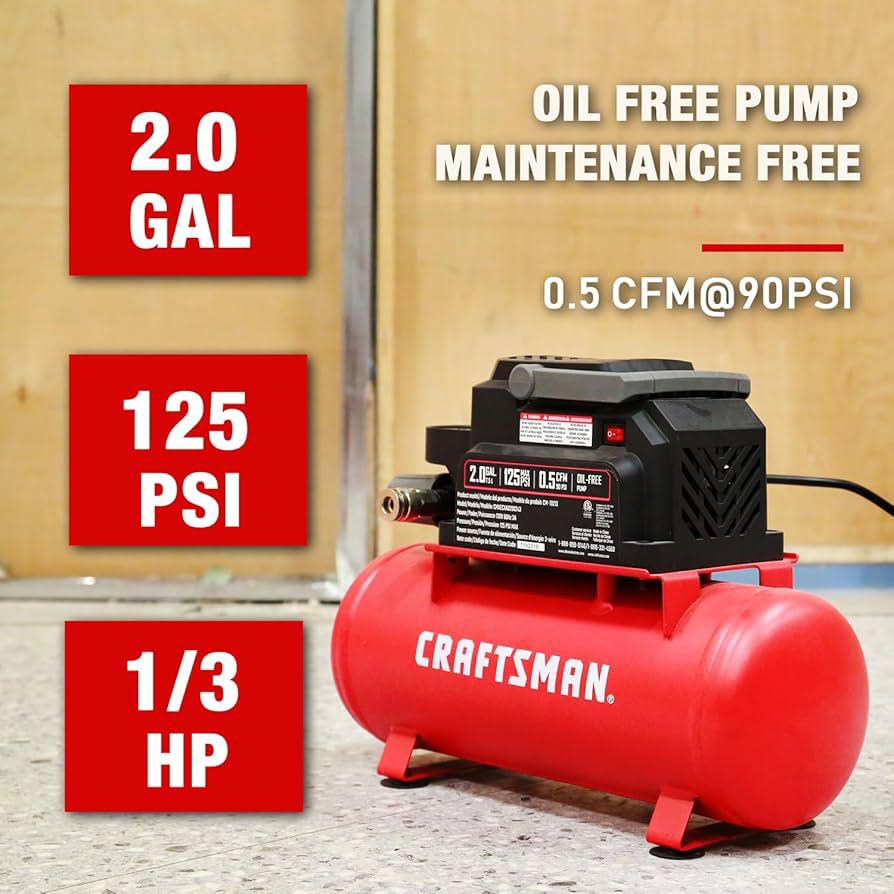 Used & Tested - HUSKY / CRAFTSMAN PORTABLE AIR COMPRESSOR