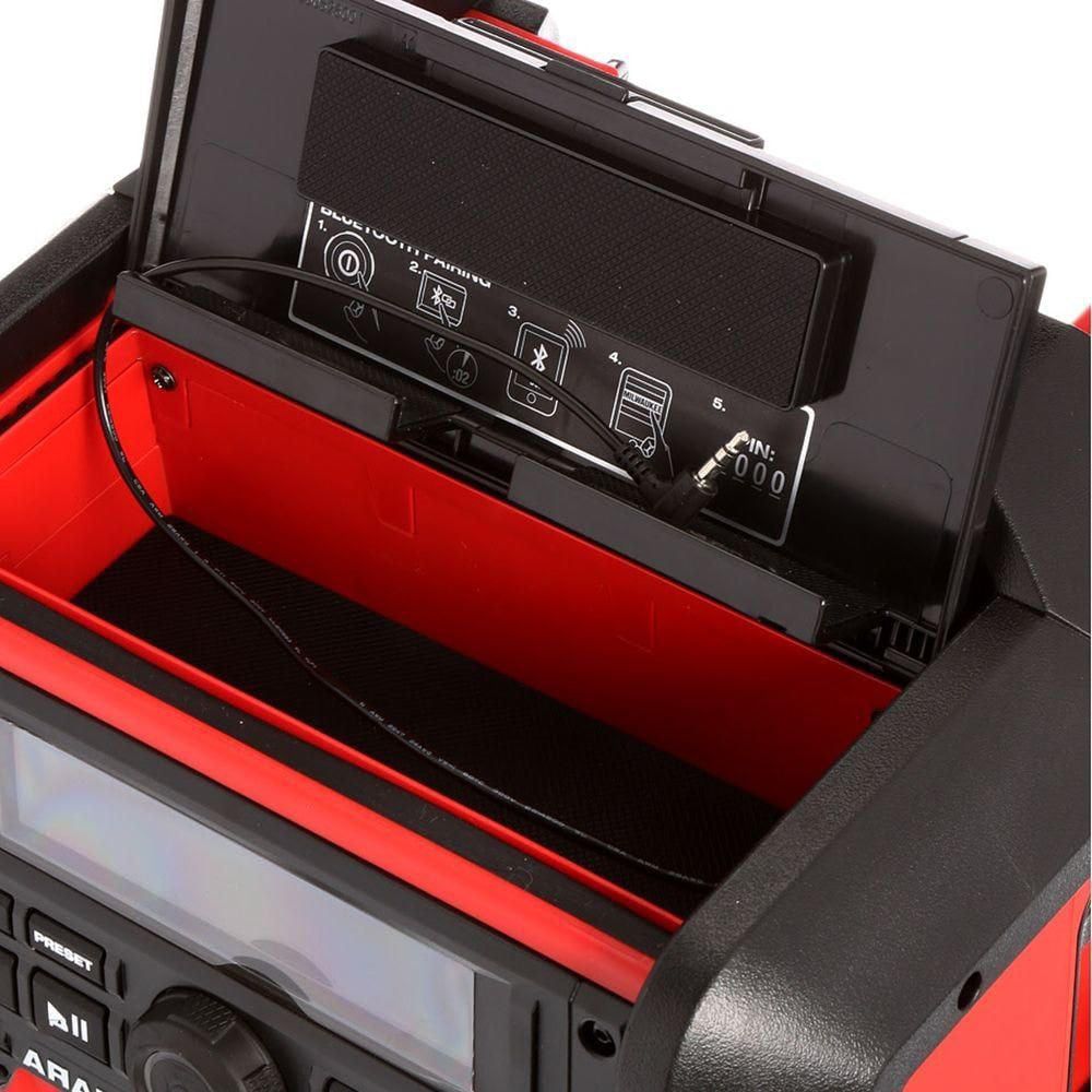 Used & Tested - 🔥 Milwaukee M18 Jobsite Radio + Charger 💥 Bluetooth • Heavy Duty • Charges M18 Batteries 💥 Professional Jobsite Speaker With Amazing Sound