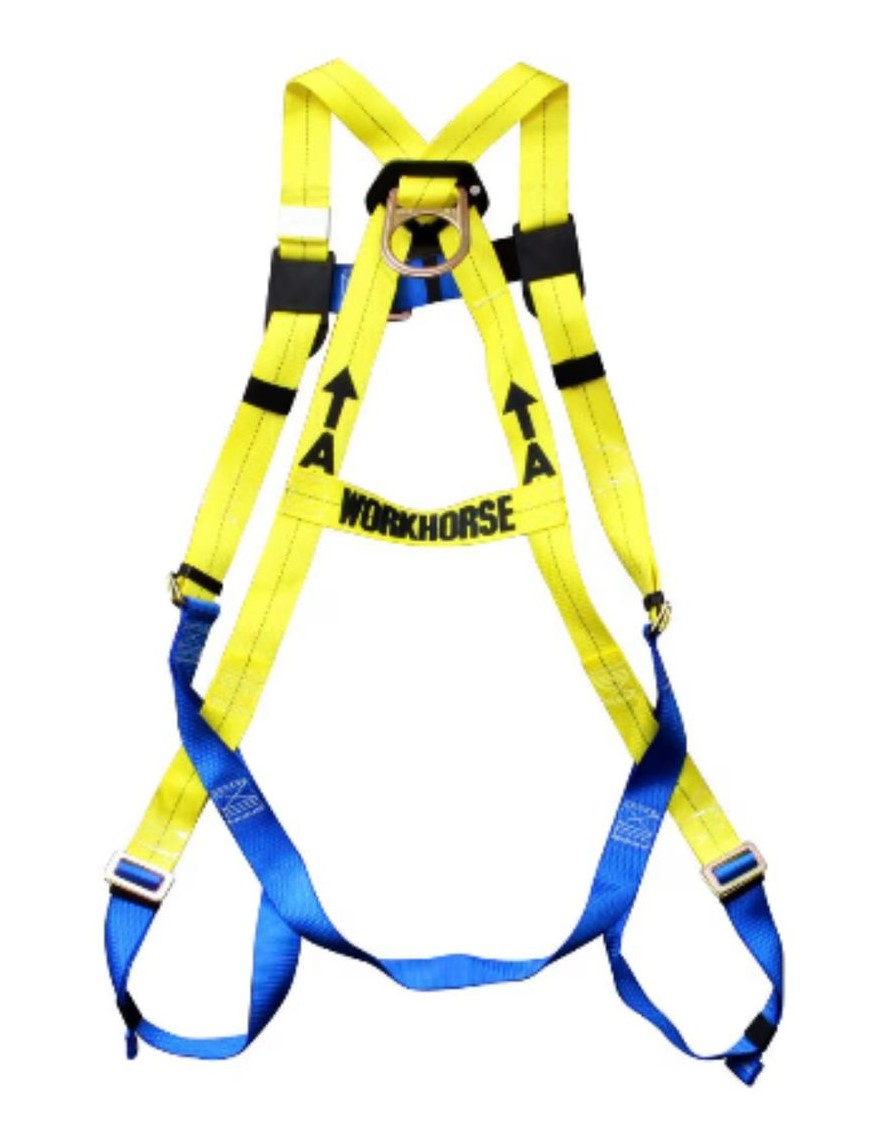 Used-FULL BODY SAFETY HARNESS – HEAVY DUTY