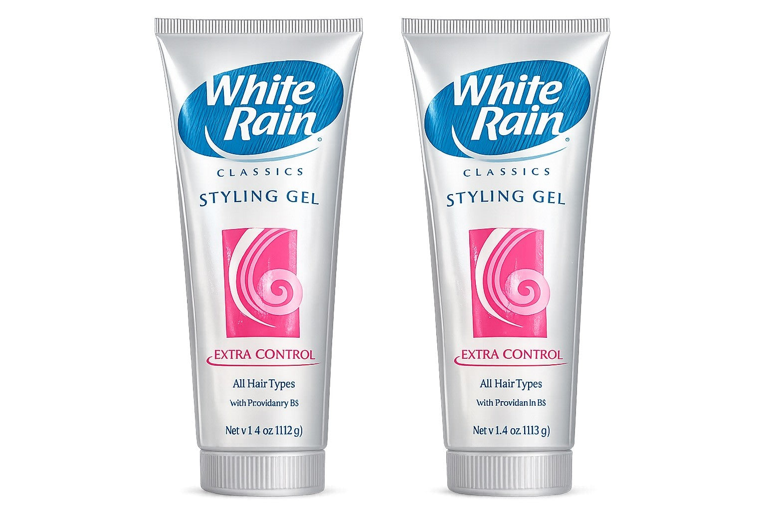 White Rain Classics Styling Gel Extra Control 4 oz (113 g) Pack of 2