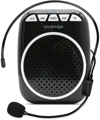 WinBridge Megaphone Speaker for Teachers-with Headset Microphone-WB001 - Lumi and Leo