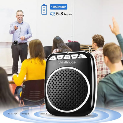 WinBridge Megaphone Speaker for Teachers-with Headset Microphone-WB001 - Lumi and Leo