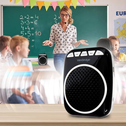 WinBridge Megaphone Speaker for Teachers-with Headset Microphone-WB001 - Lumi and Leo