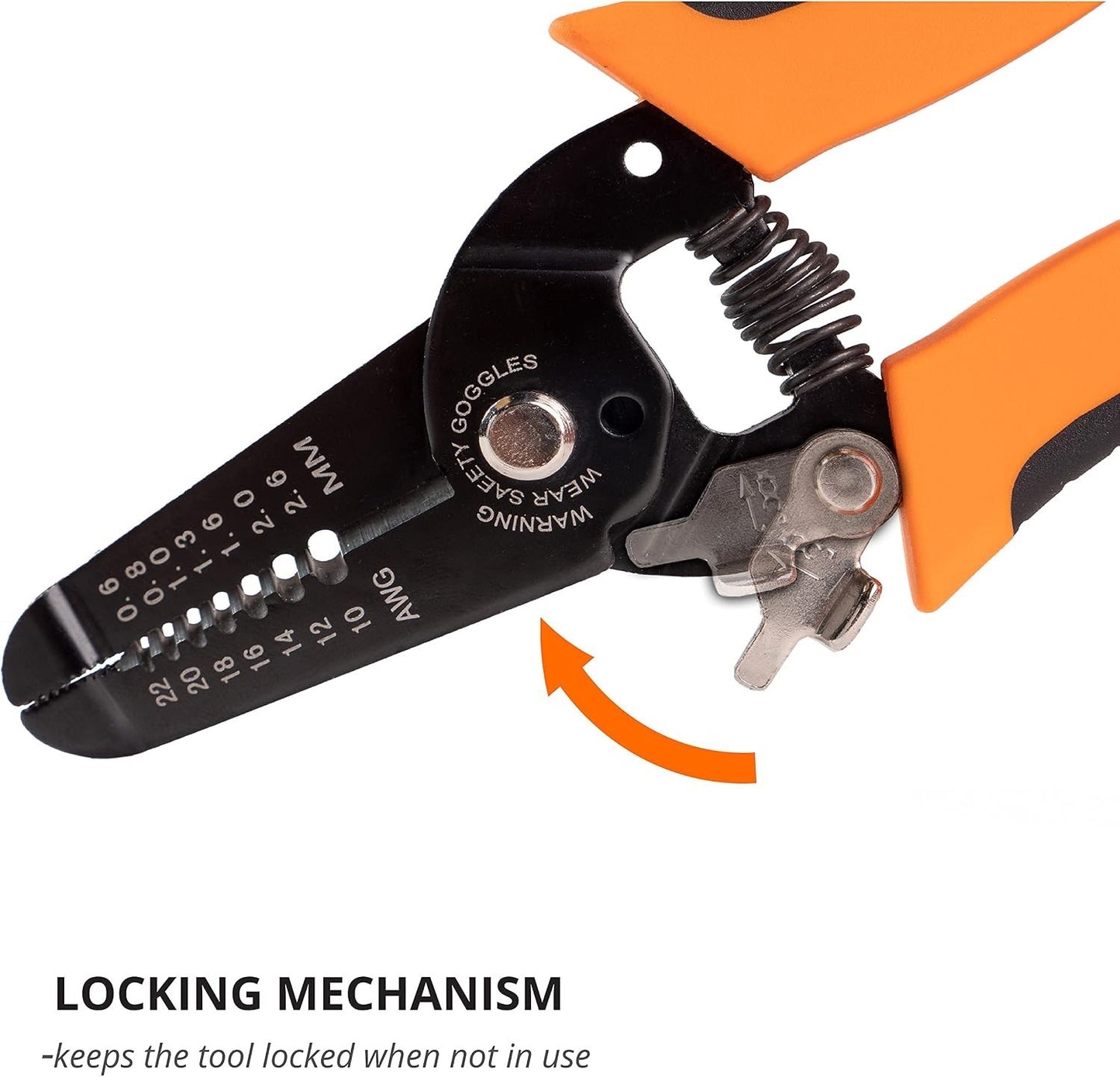 Wirefy Precision Wire Stripper & Cutter 10-22 AWG Ergonomic Handles New - Lumi and Leo
