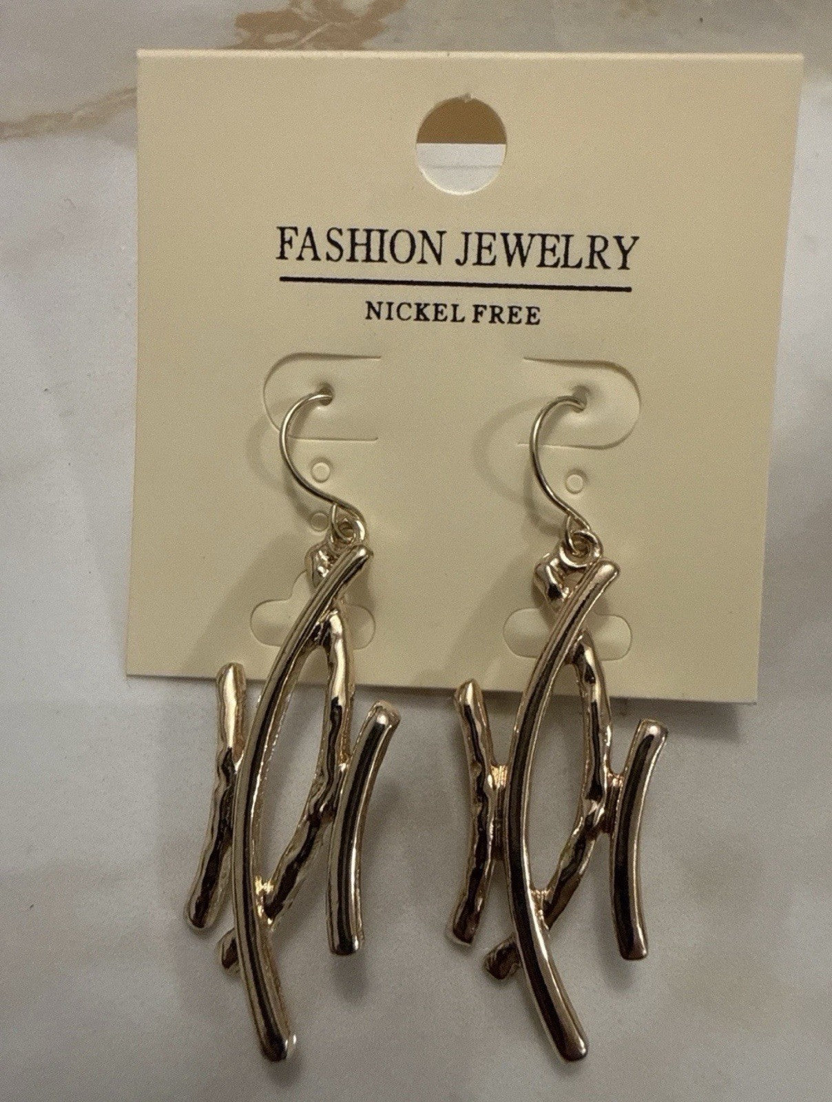 Women's Fashion Earrings Set 8 Pairs Vintage Boho Dangle Stud Gold Tone Jewelry