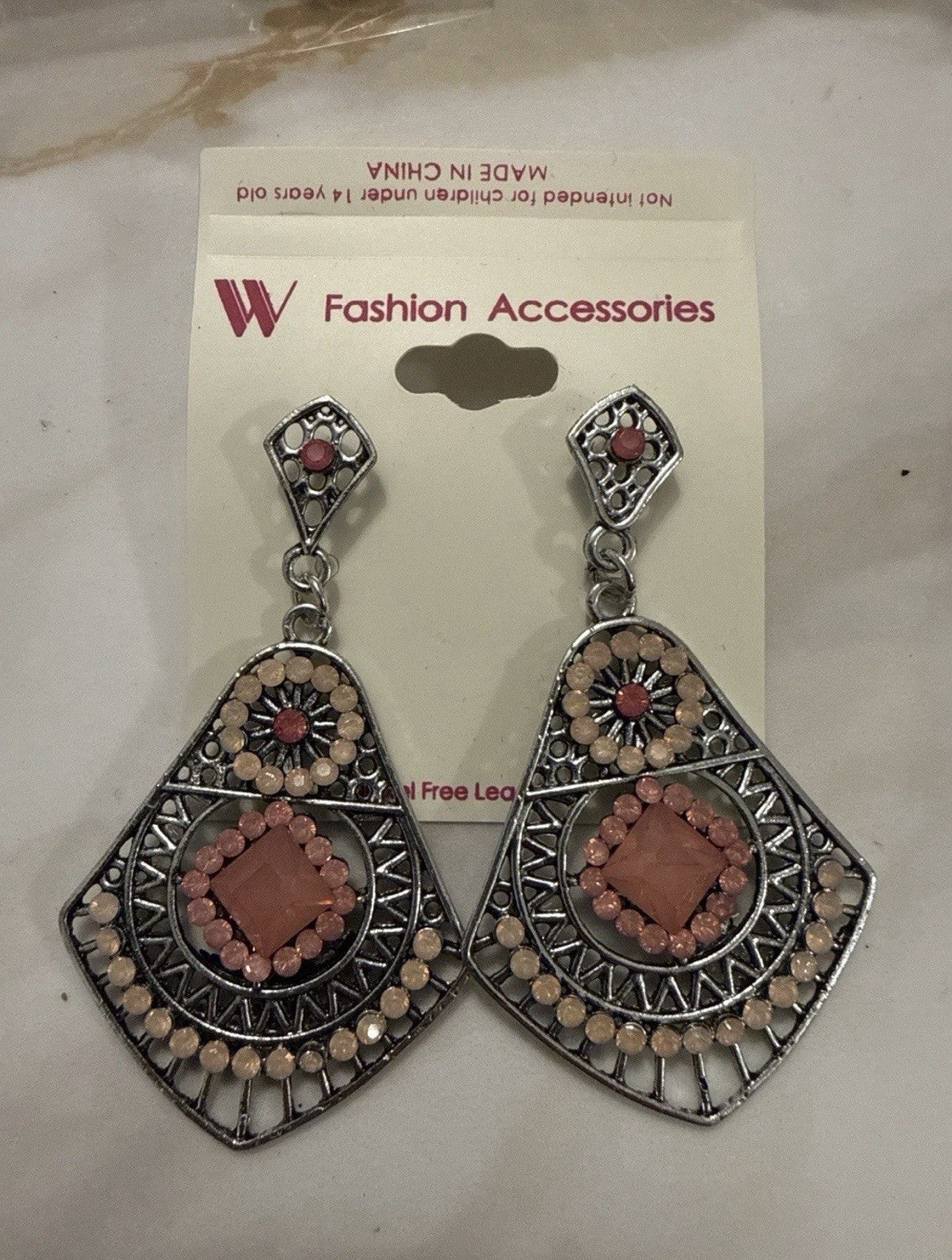 Women's Fashion Earrings Set 8 Pairs Vintage Boho Dangle Stud Gold Tone Jewelry