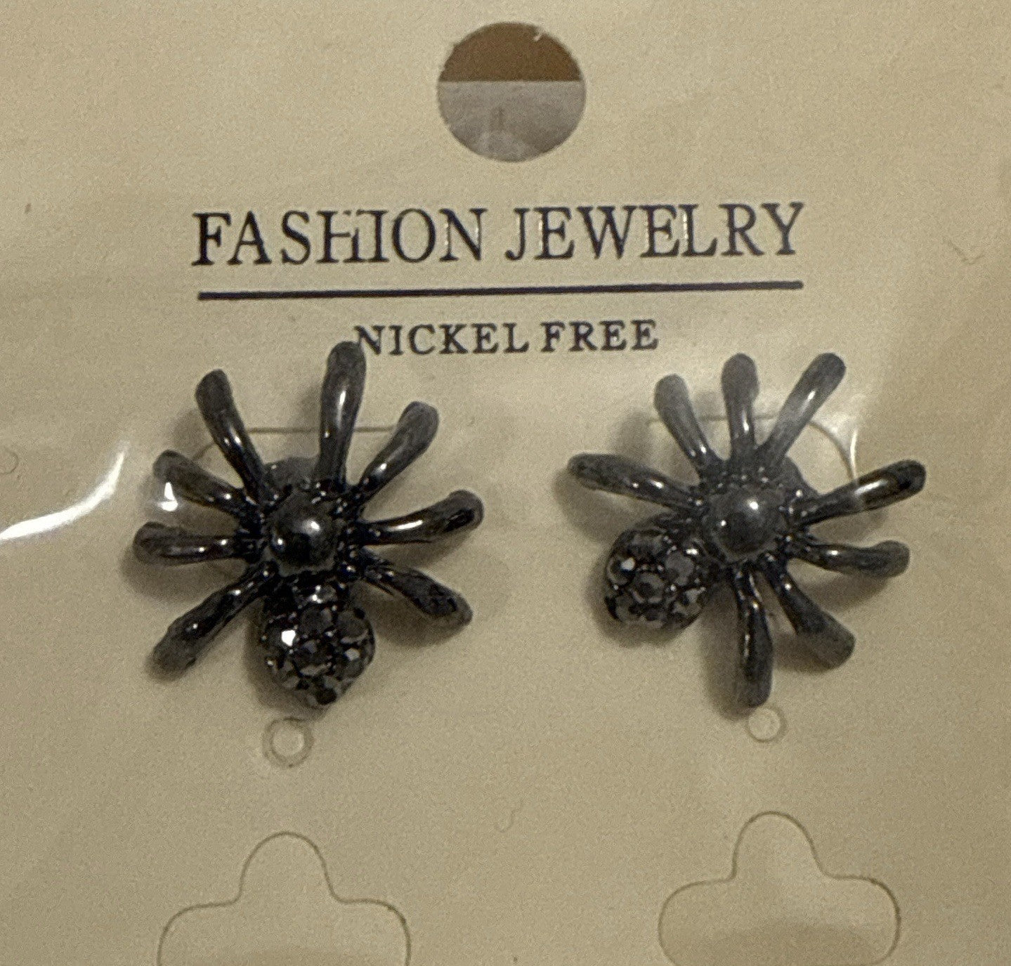 Women's Fashion Stud Earrings Elegant Floral Design Gold Tone Nickel Free Gift