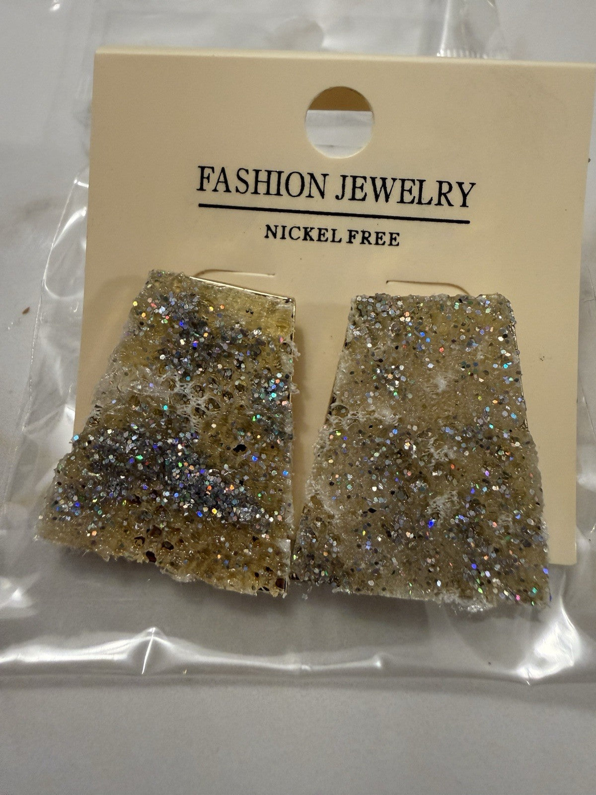Women's Fashion Stud Earrings Elegant Floral Design Gold Tone Nickel Free Gift