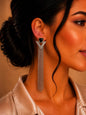 Women's Fashion Stud Earrings Elegant Floral Design Gold Tone Nickel Free Gift - Lumi and Leo