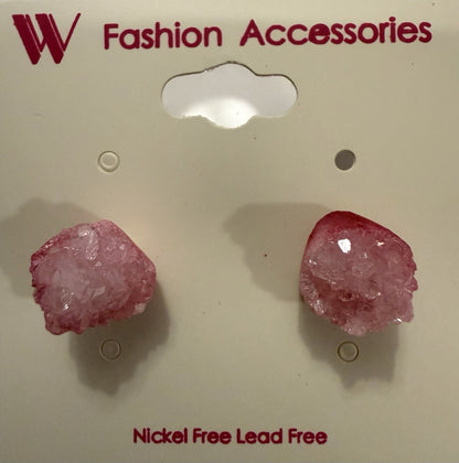 Women's Fashion Stud Earrings Elegant Floral Design Gold Tone Nickel Free Gift - Lumi and Leo