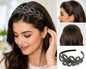 Women's Rhinestone Headband Crystal Hair Band Elegant Fashion Hair Accessory - Lumi and Leo