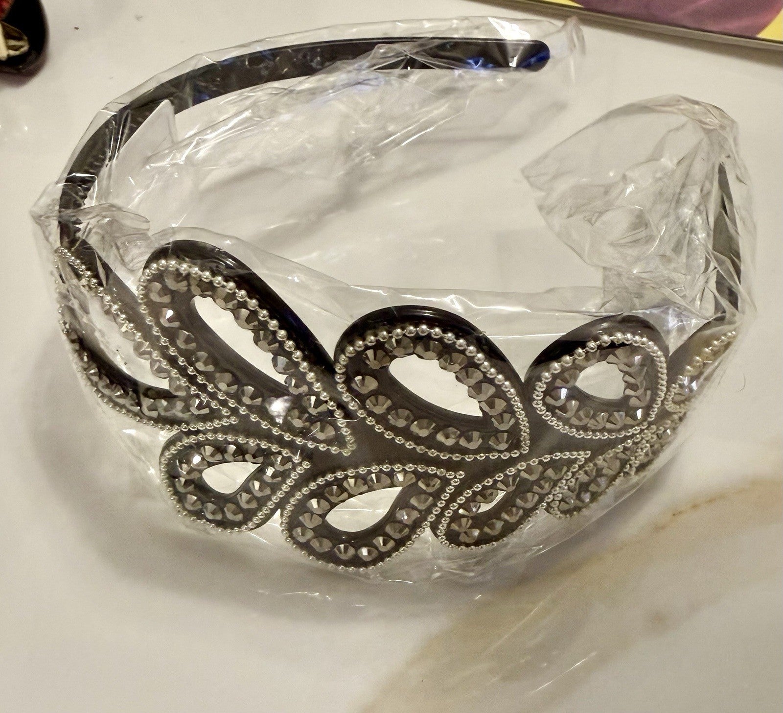 Women's Rhinestone Headband Crystal Hair Band Elegant Fashion Hair Accessory