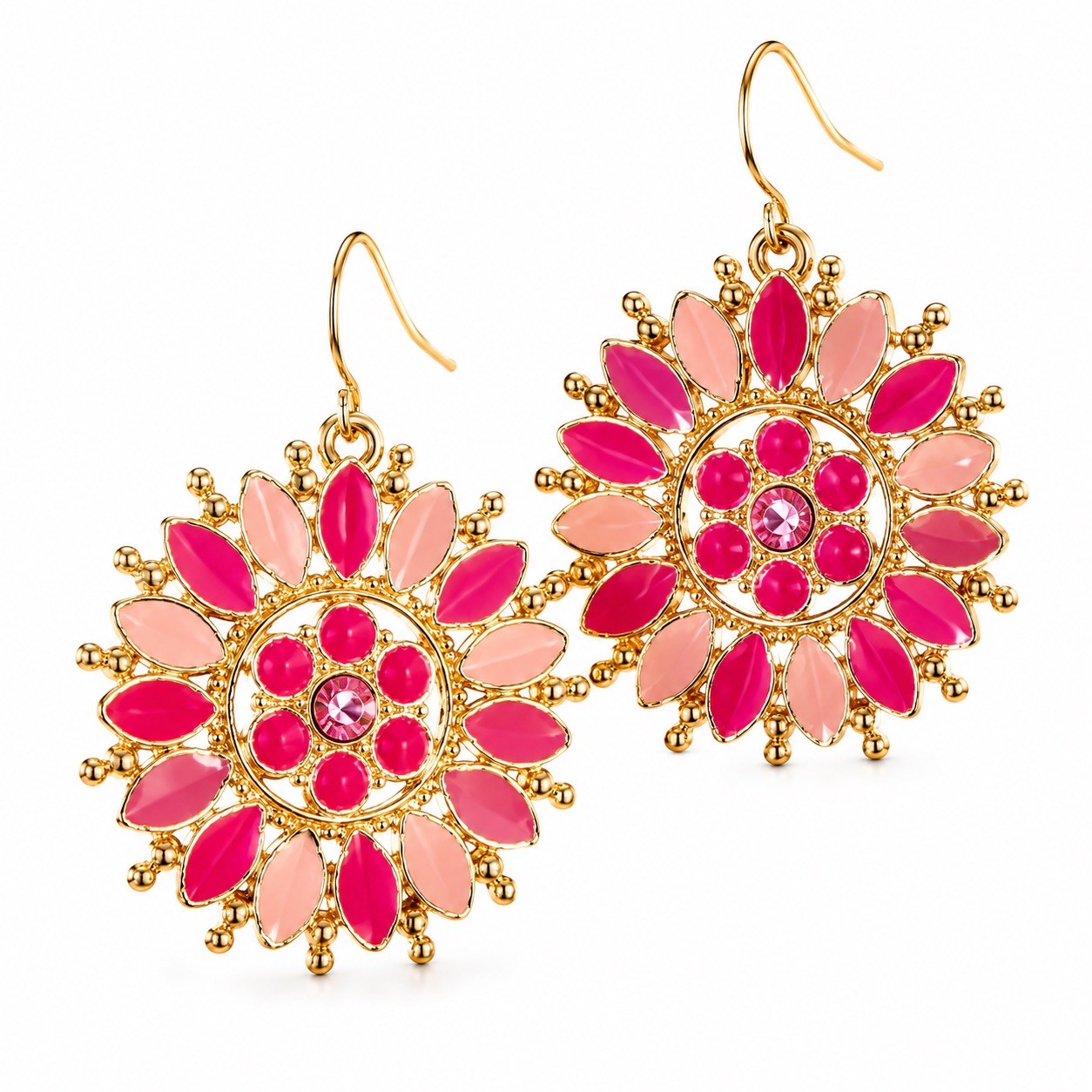 Women's Stainless Steel Dangle Earrings Hypoallergenic Lightweight Fashion Gift - Lumi and Leo