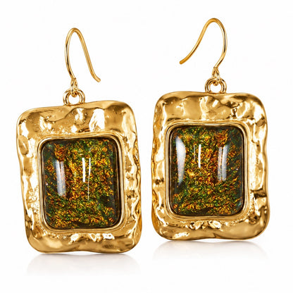 Women's Stainless Steel Dangle Earrings Hypoallergenic Lightweight Fashion Gift - Lumi and Leo