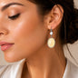 Women's Stainless Steel Dangle Earrings Hypoallergenic Lightweight Fashion Gift - Lumi and Leo
