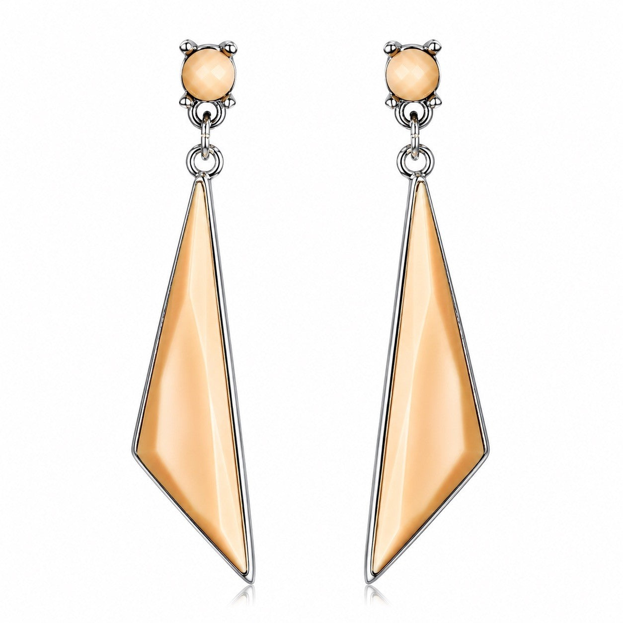 Women's Stainless Steel Dangle Earrings Hypoallergenic Lightweight Fashion Gift