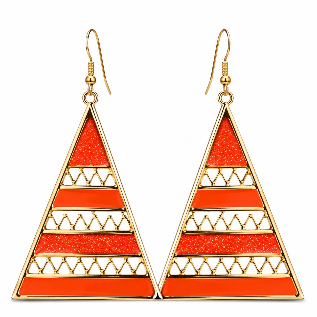 Women's Stainless Steel Dangle Earrings Hypoallergenic Lightweight Fashion Gift