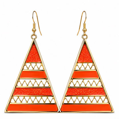 Women's Stainless Steel Dangle Earrings Hypoallergenic Lightweight Fashion Gift - Lumi and Leo