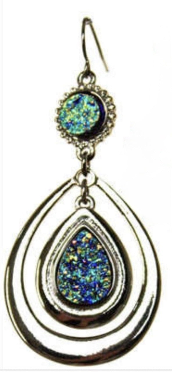 Women's Stainless Steel Dangle Earrings Hypoallergenic Lightweight Fashion Gift