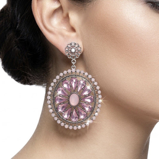Women's Stainless Steel Dangle Earrings Hypoallergenic Lightweight Fashion Gift - Lumi and Leo