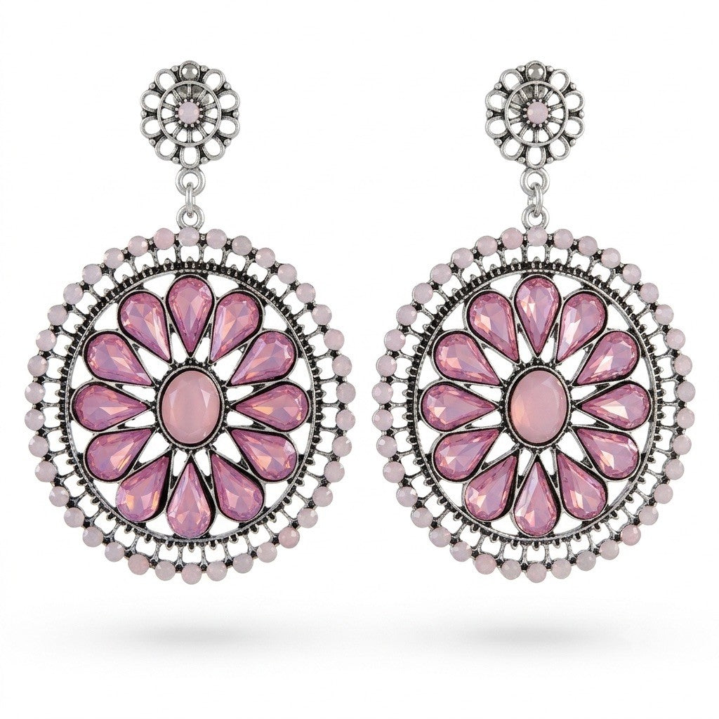 Women's Stainless Steel Dangle Earrings Hypoallergenic Lightweight Fashion Gift - Lumi and Leo
