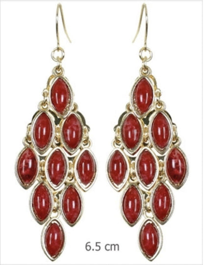 Women's Stainless Steel Dangle Earrings Hypoallergenic Lightweight Fashion Gift - Lumi and Leo