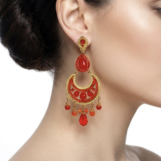 Women's Stainless Steel Dangle Earrings Hypoallergenic Lightweight Fashion Gift - Lumi and Leo