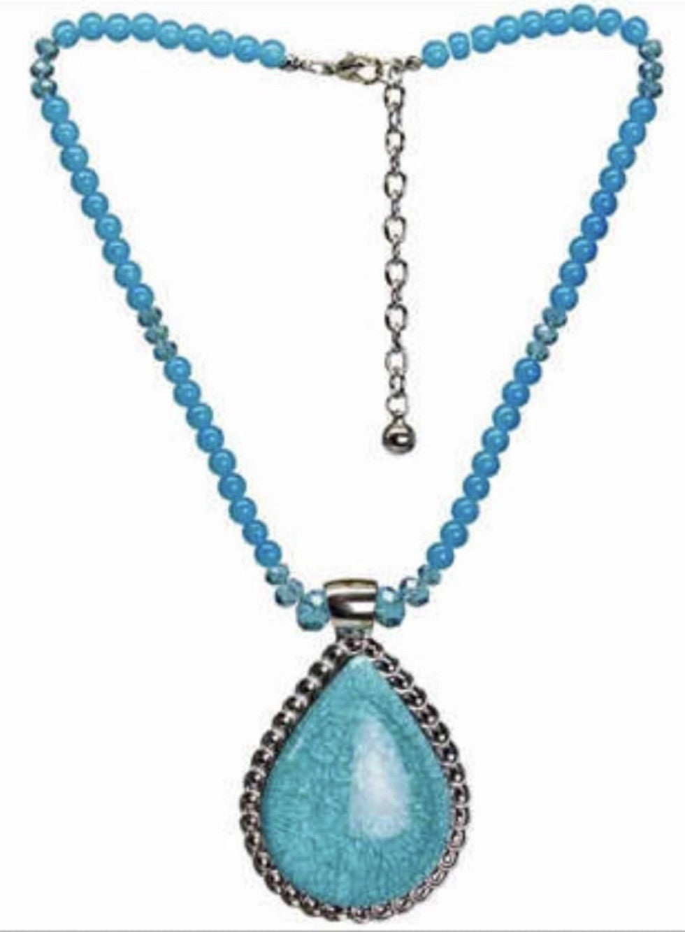 Women’s Stainless Steel Necklace & Earrings Jewelry Set Floral Adjustable Gift - Lumi and Leo