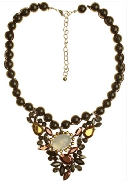 Women’s Stainless Steel Necklace & Earrings Jewelry Set Floral Adjustable Gift - Lumi and Leo