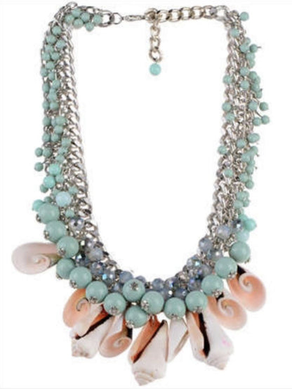 Women’s Stainless Steel Necklace & Earrings Jewelry Set Floral Adjustable Gift - Lumi and Leo