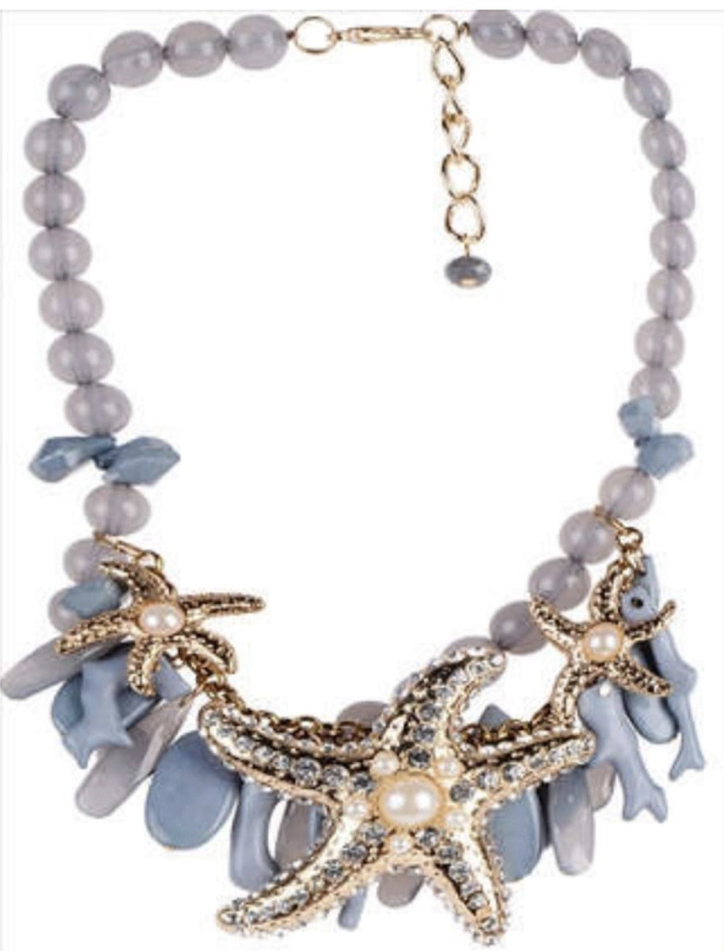 Women’s Stainless Steel Necklace & Earrings Jewelry Set Floral Adjustable Gift - Lumi and Leo