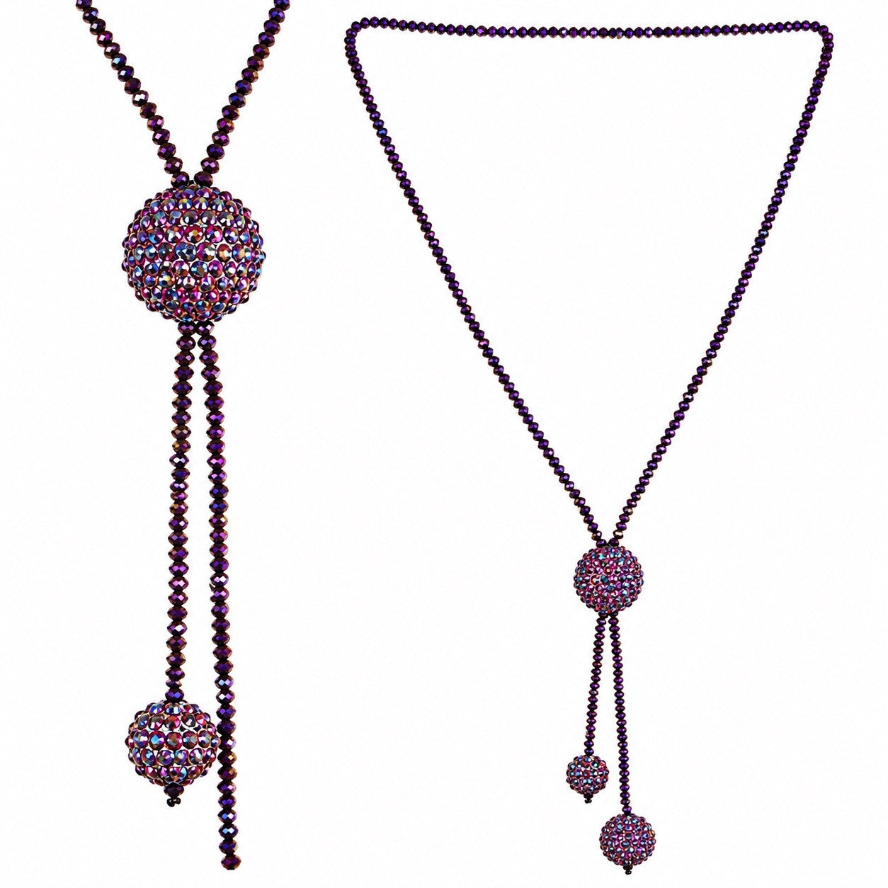 Women’s Stainless Steel Necklace & Earrings Jewelry Set Floral Adjustable Gift - Lumi and Leo