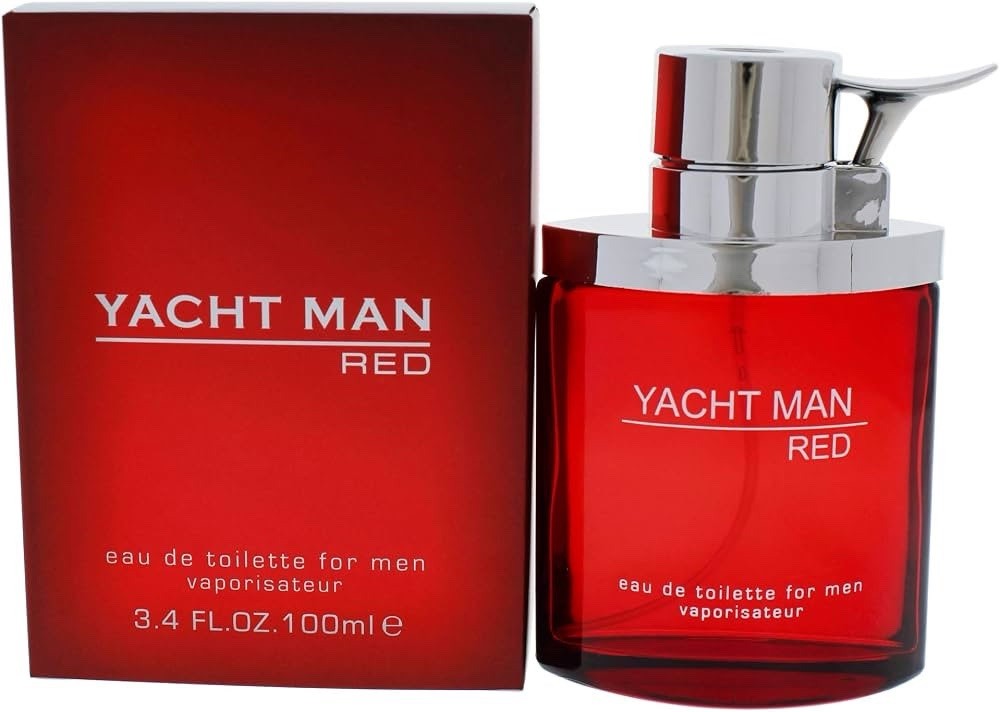 Yacht Man Red by Myrurgia Eau De Toilette Spray 3.4 oz for Men - Lumi and Leo