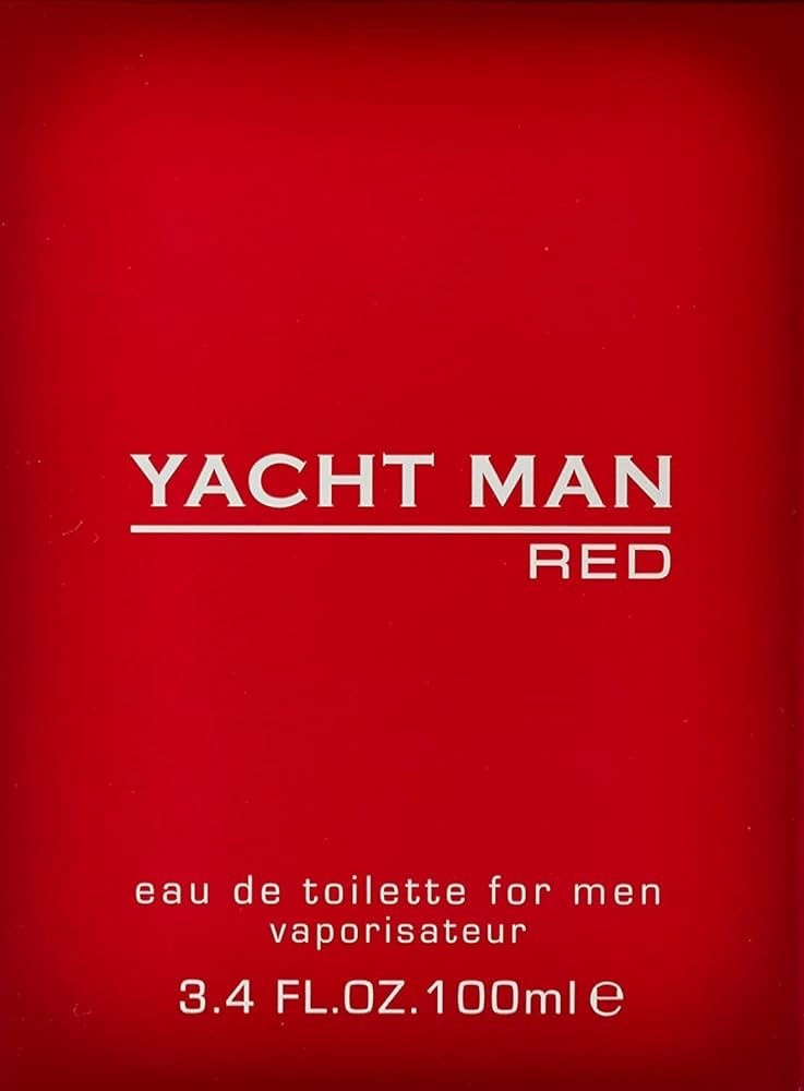 Yacht Man Red by Myrurgia Eau De Toilette Spray 3.4 oz for Men - Lumi and Leo