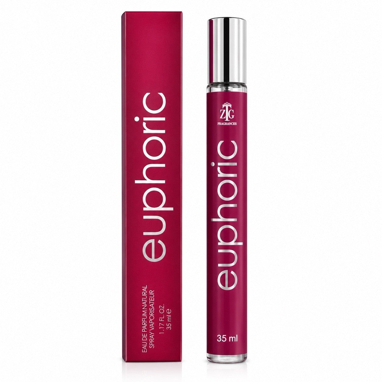ZTG 35ml Pocket Perfume Eau De Parfum Long Lasting Travel Spray Choose Scent - Lumi and Leo
