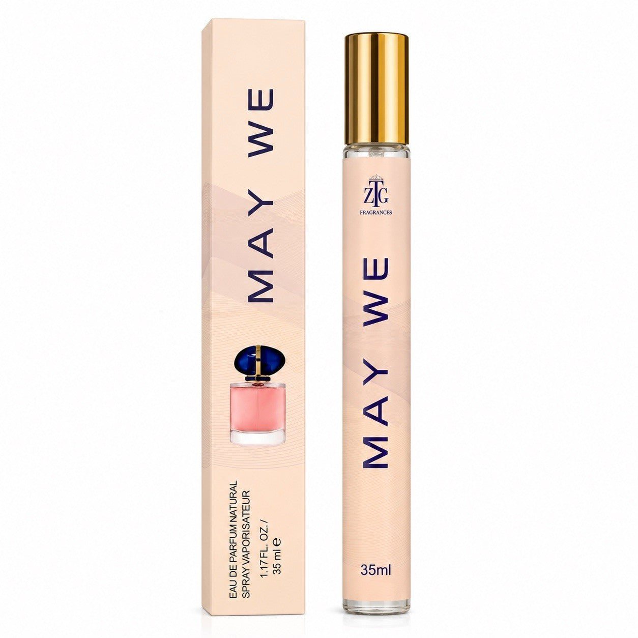 ZTG 35ml Pocket Perfume Eau De Parfum Long Lasting Travel Spray Choose Scent - Lumi and Leo